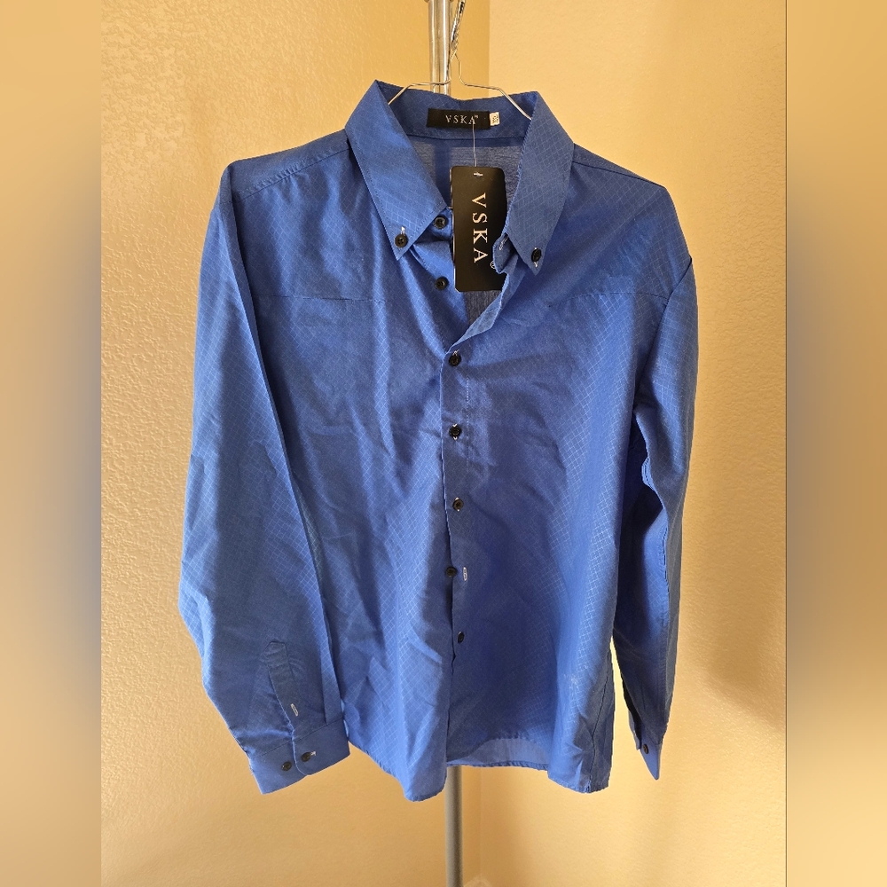 VSKA Button Down Shirt New With Tags